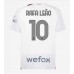 AC Milan Rafael Leao #10 Voetbalkleding Uitshirt 2023-24 Korte Mouwen